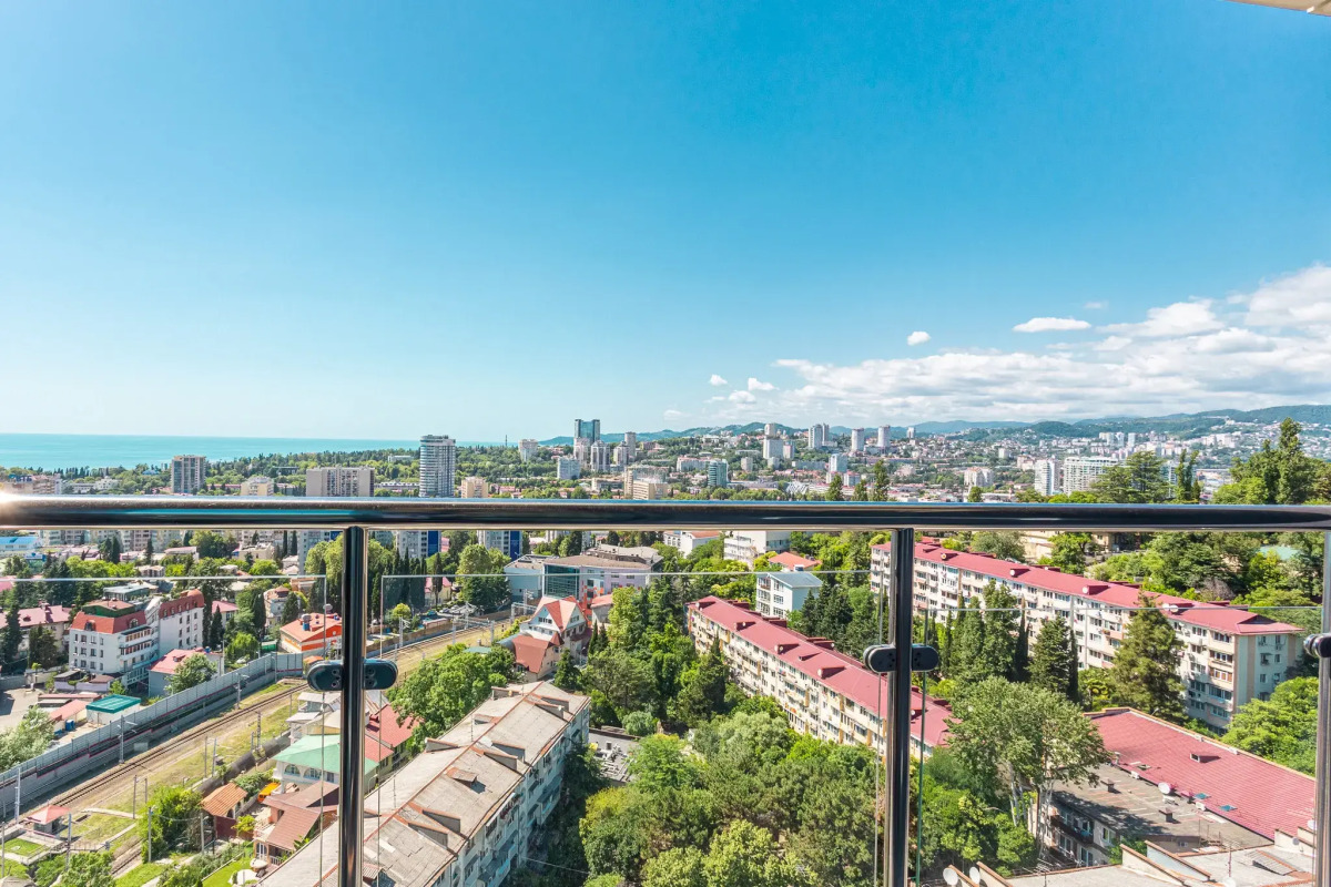 Апартаменты студия с балконом и видом на море ЖК Сокол