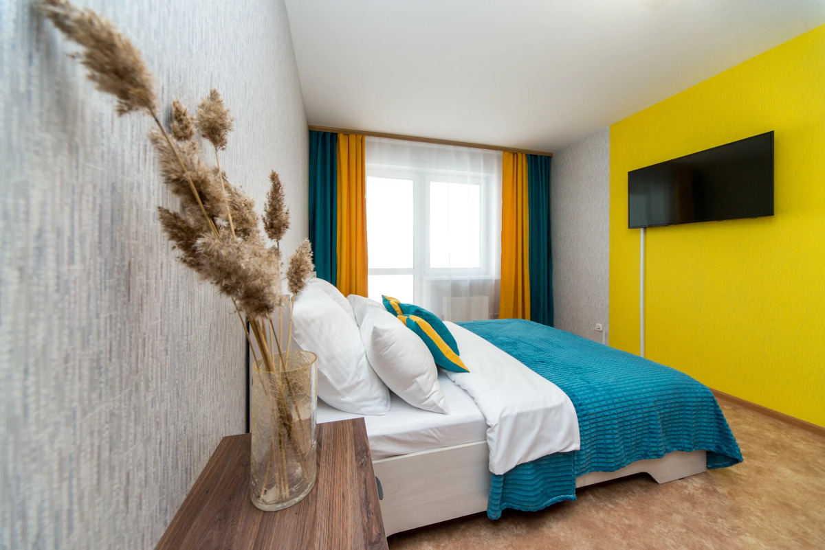 Квартира на Берегу Енисея для 1-3 Человек чистая светлая