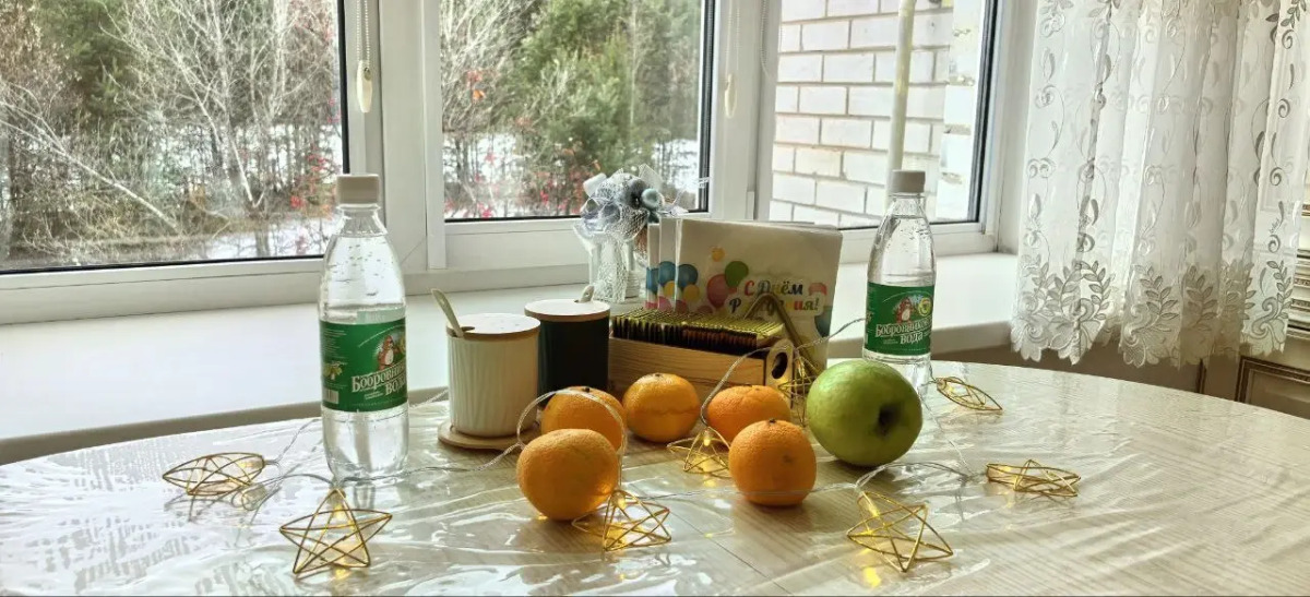 Волшебный отдых в 3-комнатной квартире: зимняя сказка в сосновом бору Великого Устюга