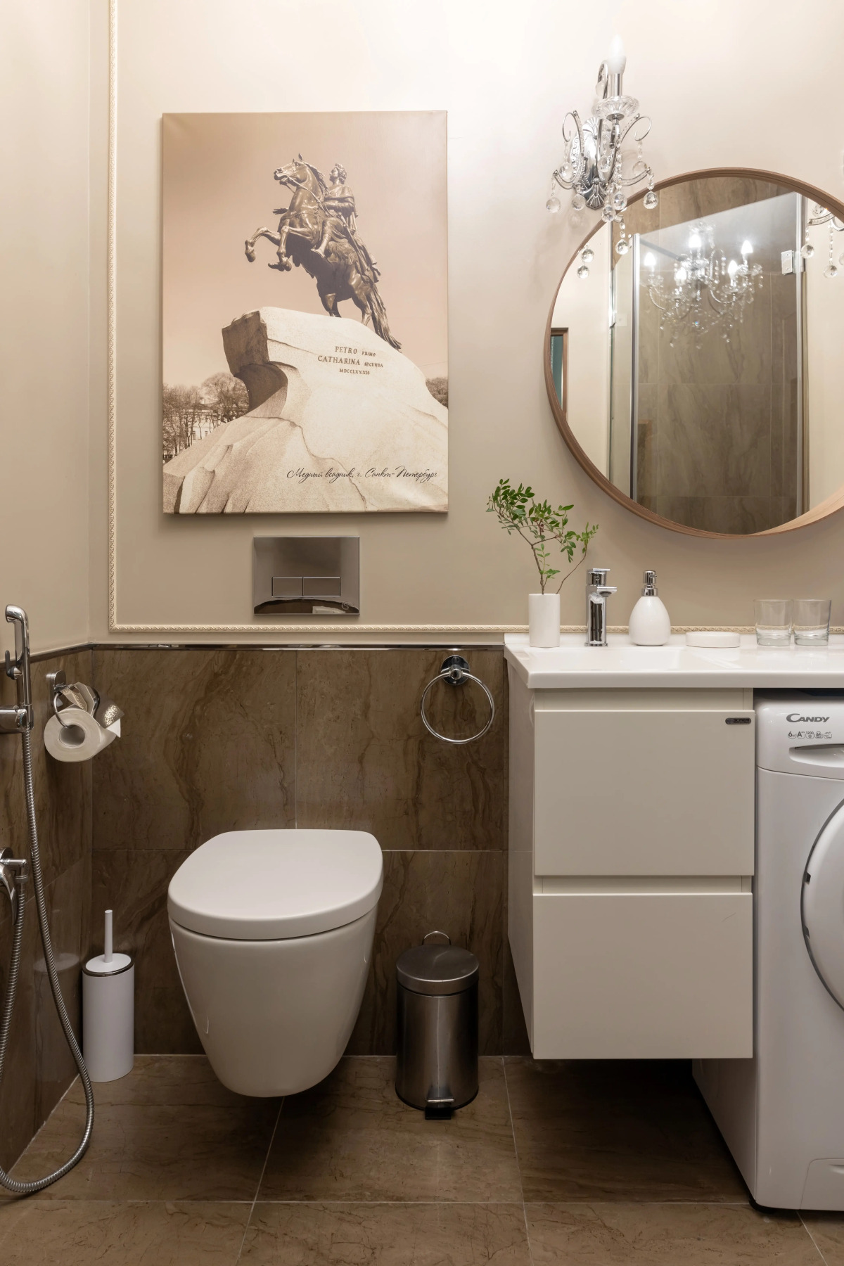 Квартира с Сауной в Новом Доме в Центре Петербурга