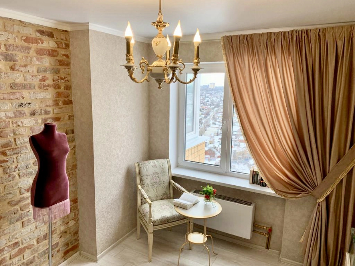 Квартира Трёхкомнатная-люкс на 23 этаже с видом на Волгу