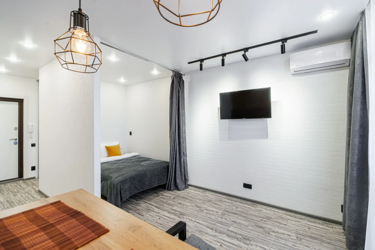 Апартаменты на 22 этаже с видом на реку