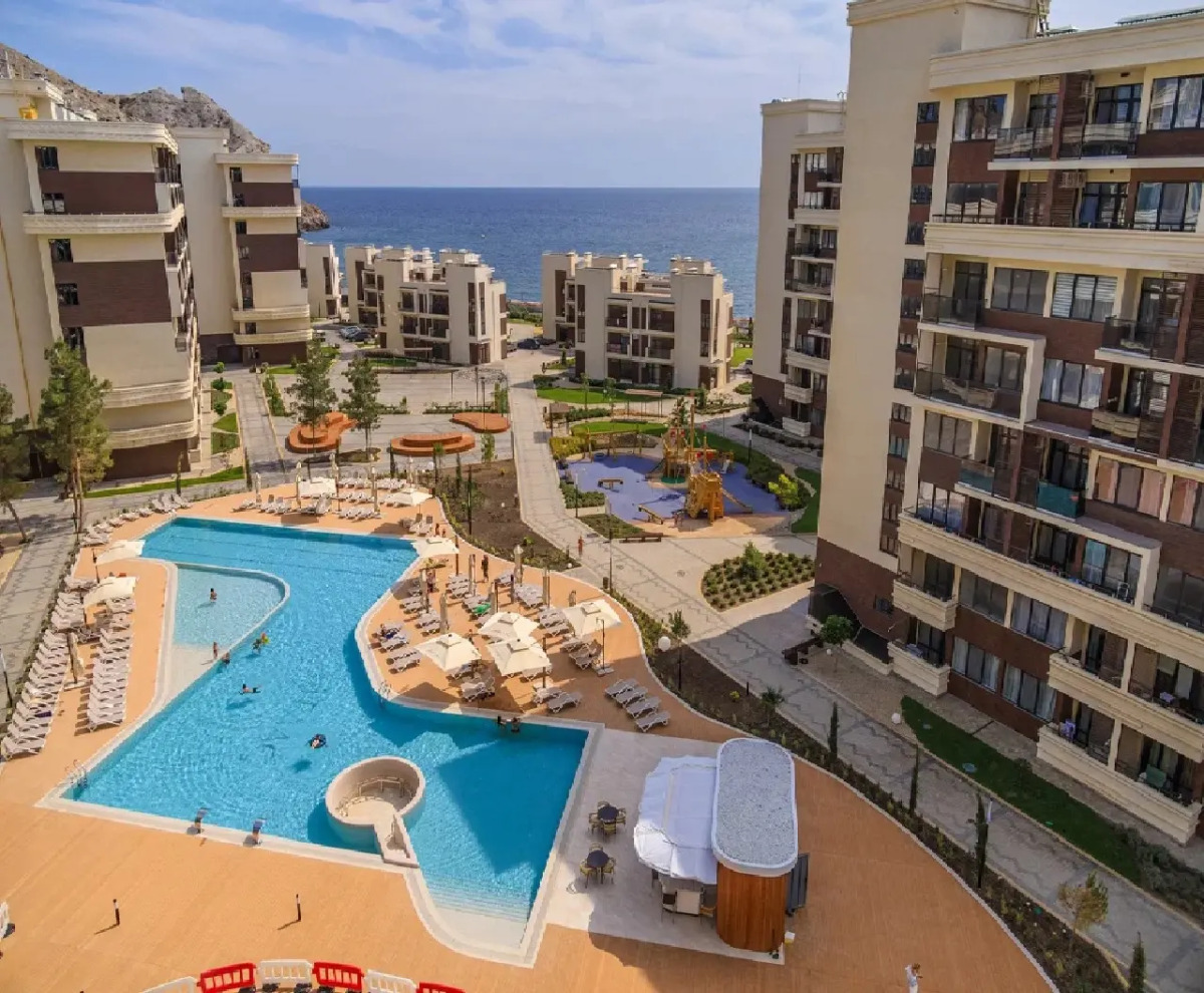 Апартаменты atlas на 1 линии у моря hotel&spa