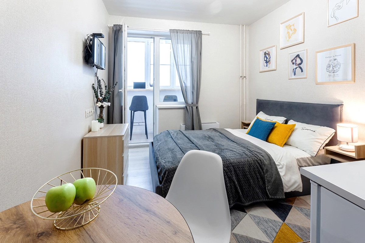 Апартаменты Студия в ЖК Красная Поляна