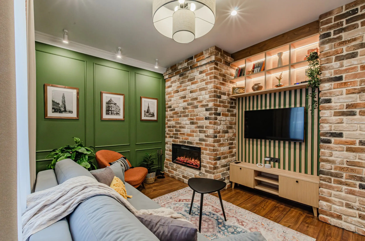 Квартира Атмосферная в центре города с двумя спальнями