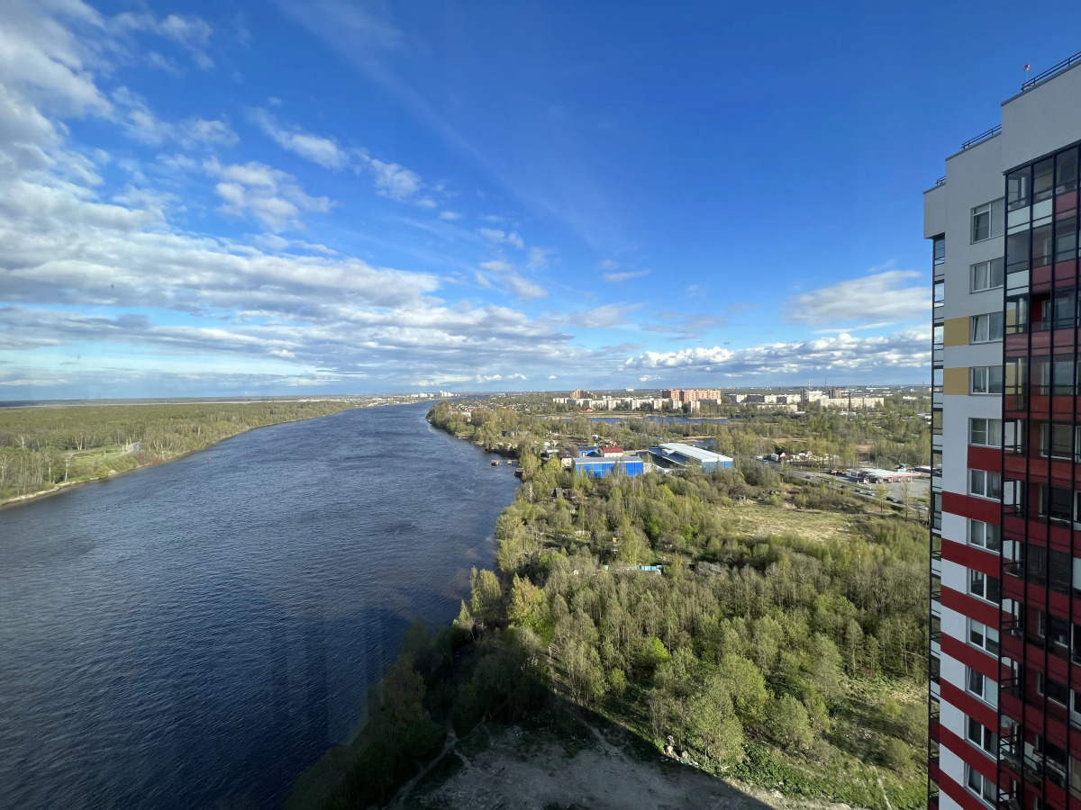 Апартаменты Вид на Неву с высоты птичьего полёта