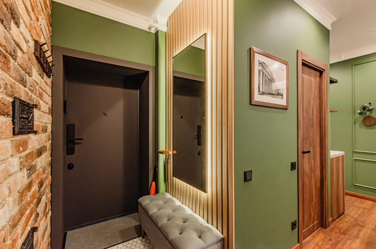 Квартира Атмосферная в центре города с двумя спальнями