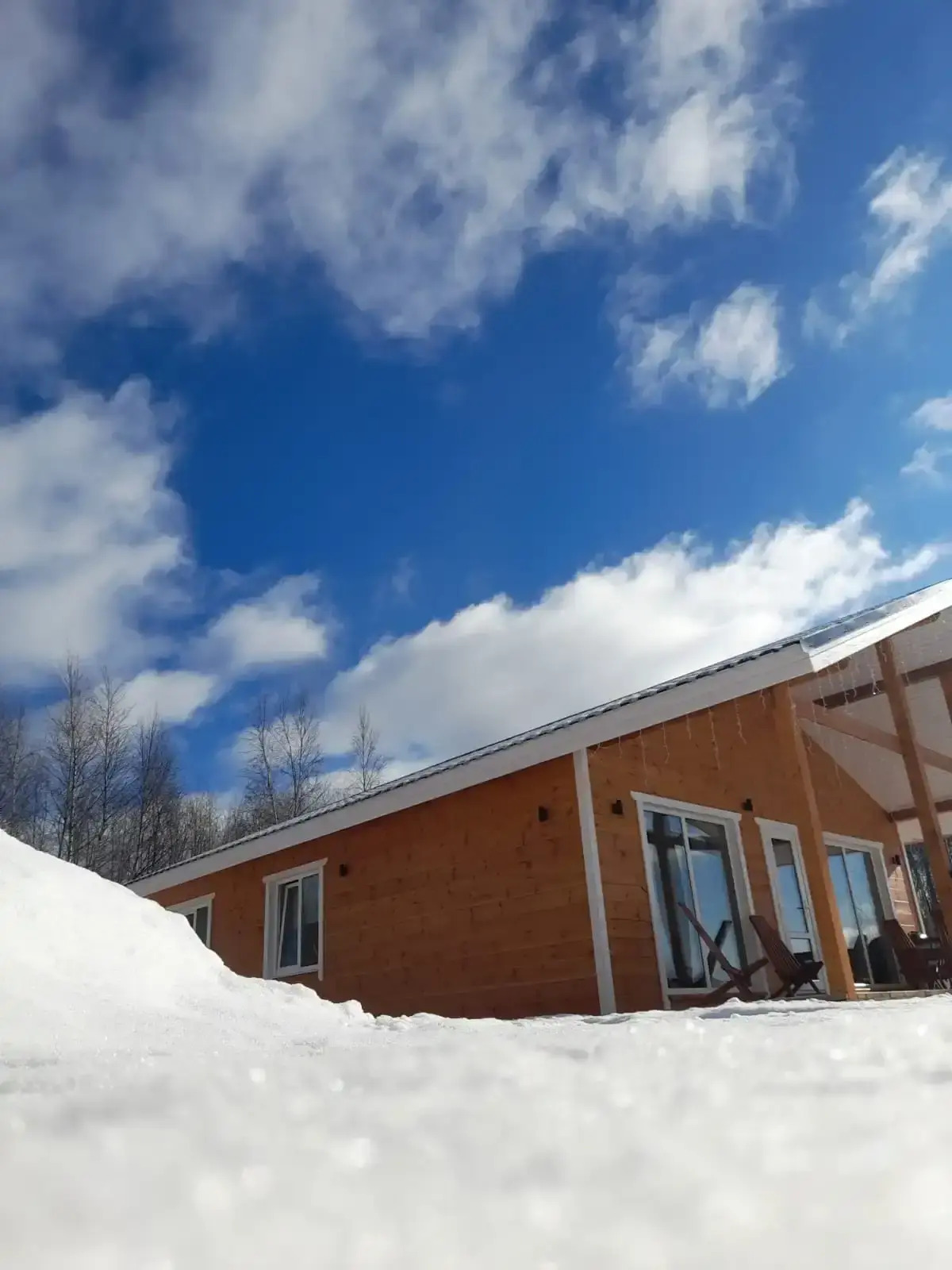 Гостевой дом с сауной вблизи реки и озера Ладоги Лисий берег