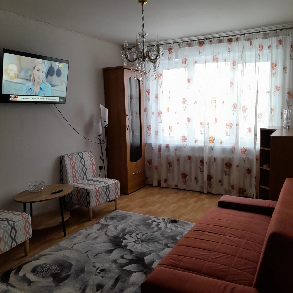 Квартира Просторная квартира в тихом районе