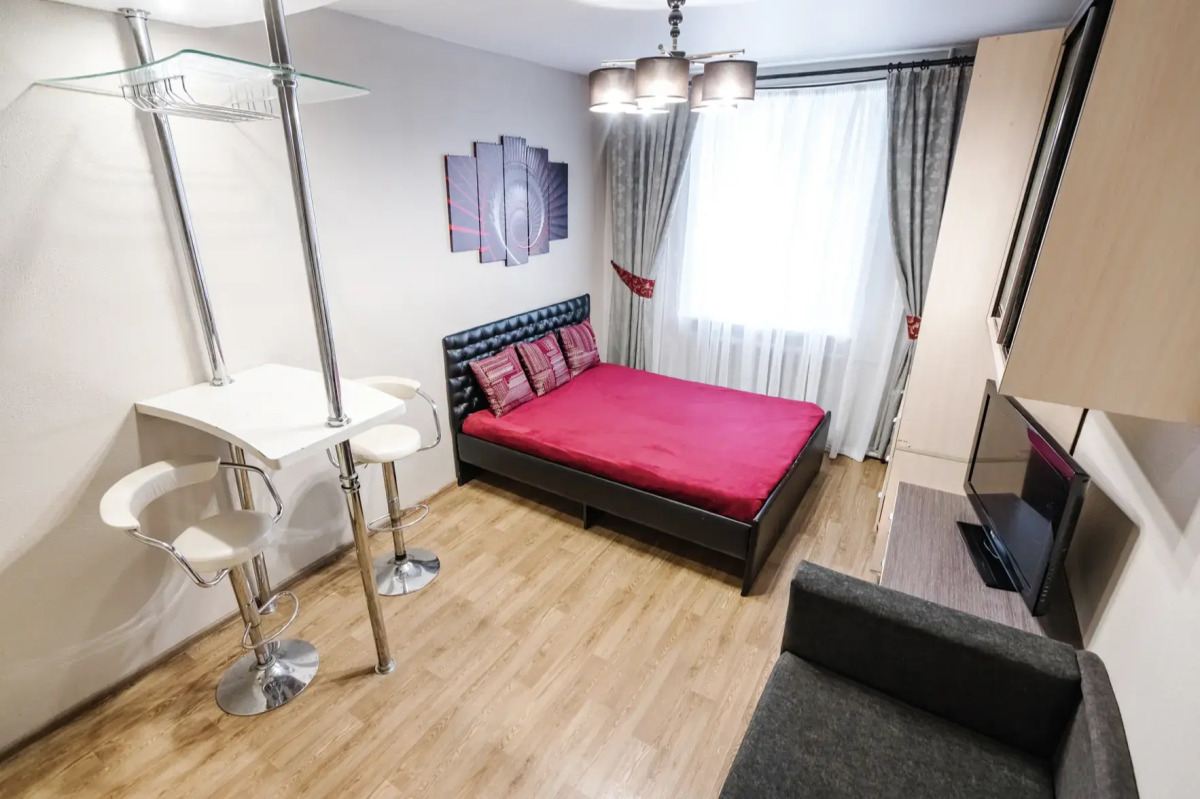 Апартаменты Алые паруса рядом с парком в центре города