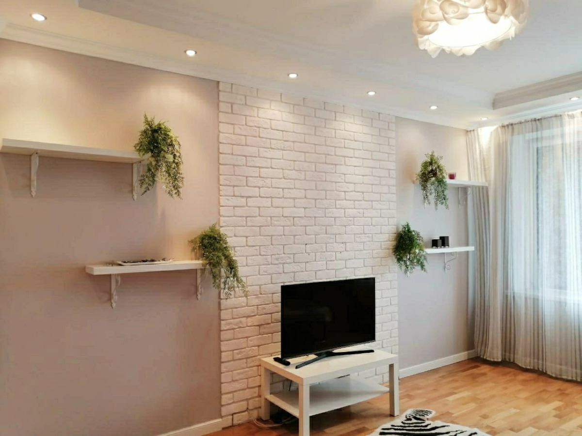 Квартира с дизайнерским ремонтом