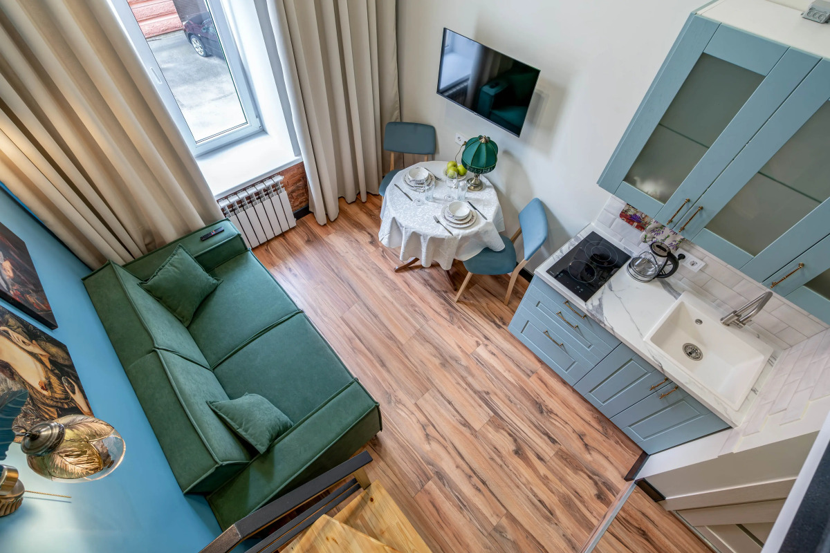 Квартира Уютная студия с дизайнерским ремонтом