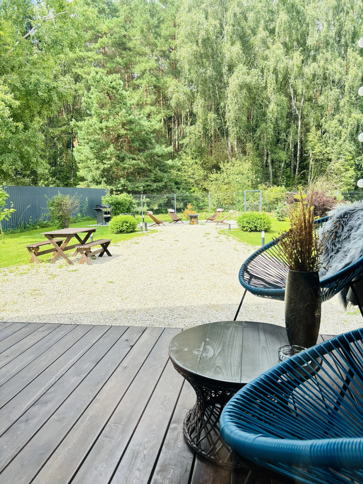 Дом с Камином и Панорамными Окнами