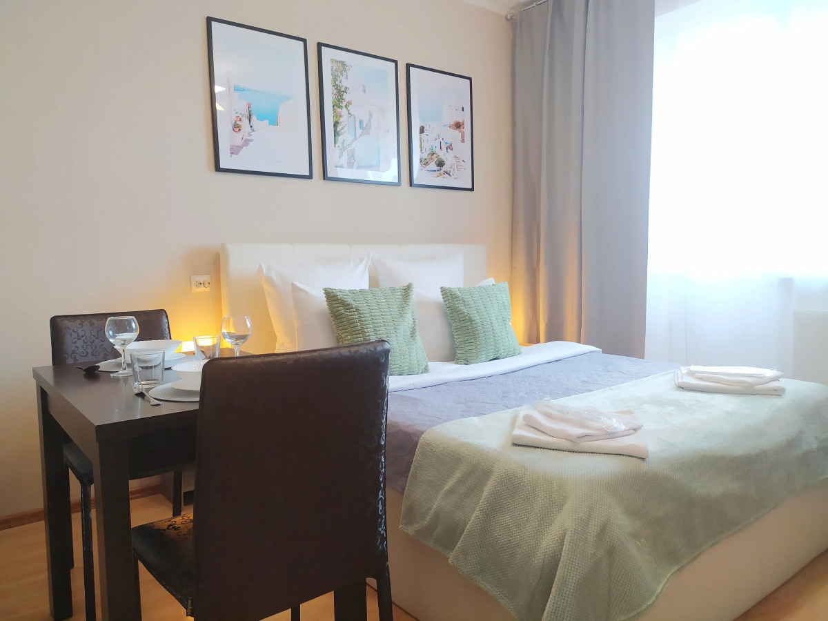 Квартира Видовая студия с панорамным балконом