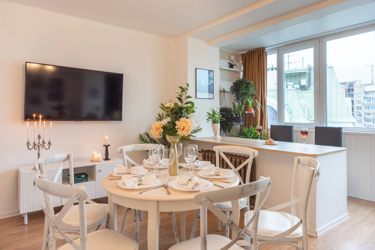 Квартира GM Apartments Четверка с панорамным видом на Москву