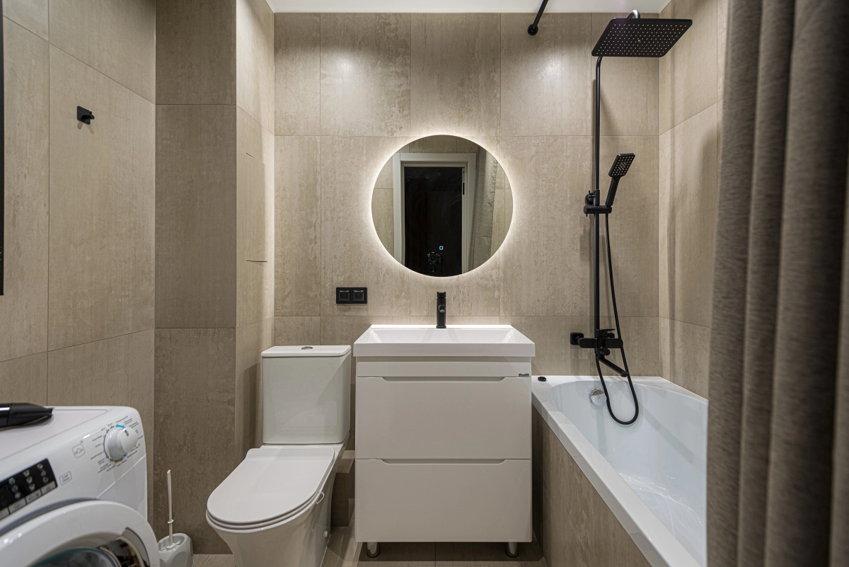 Квартира 1-к стильная недалеко от залива на Алендея 3 от RentAp, 4 сп.места