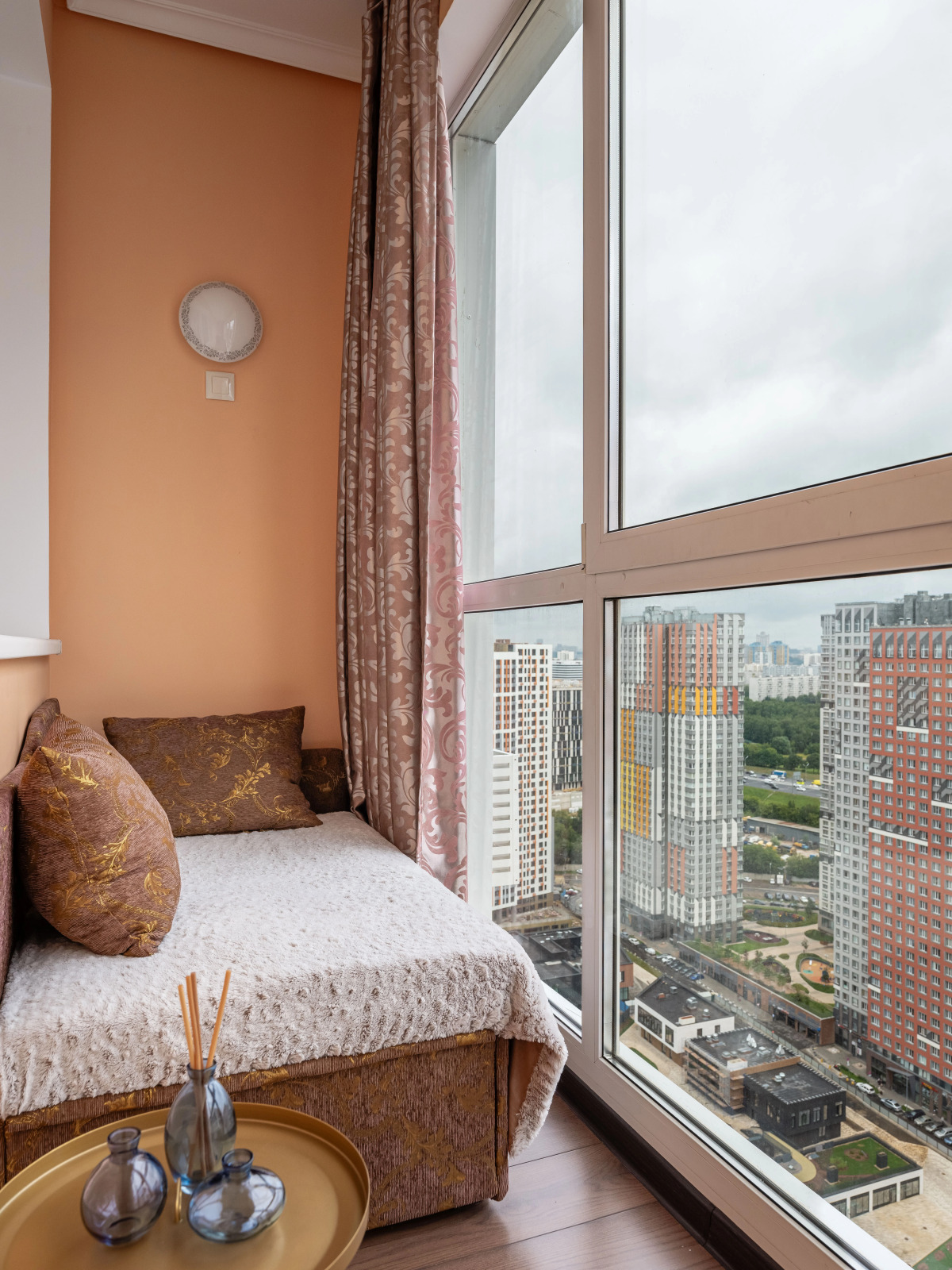 Апартаменты Студия с Панорамным Видом на Город