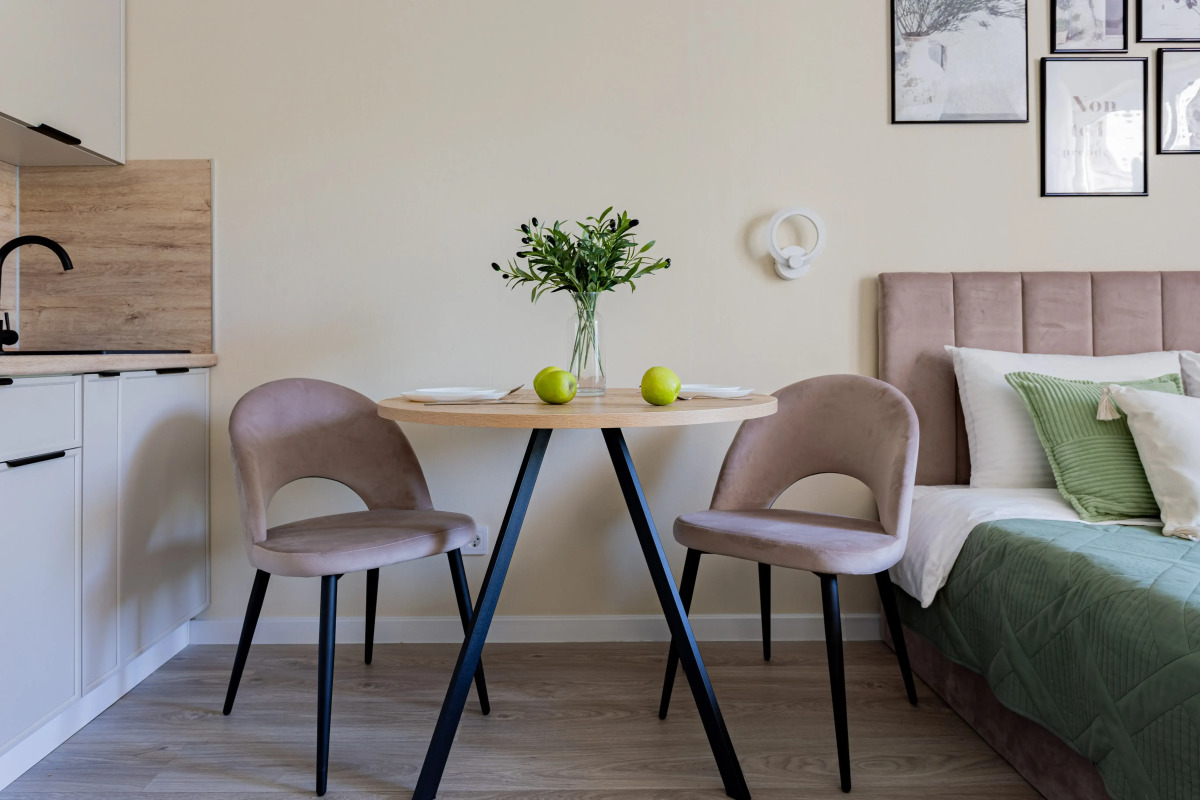 Апартаменты Бирюза УК Атмосфера с видом на горы