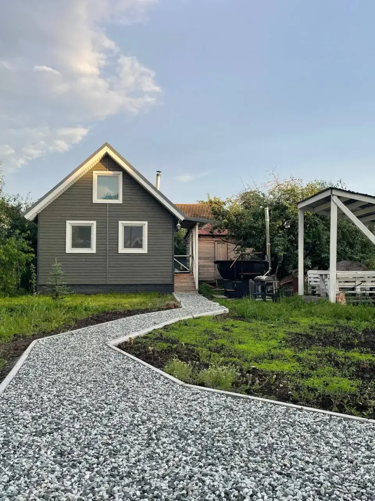 Частный дом с Баней на Берегу Казанки