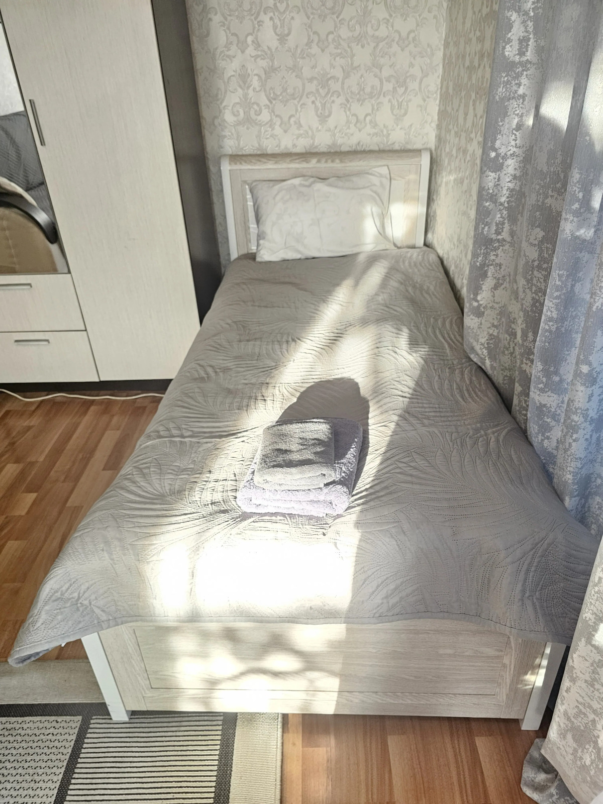 Квартира Просторная двухкомнатная возле пляжа