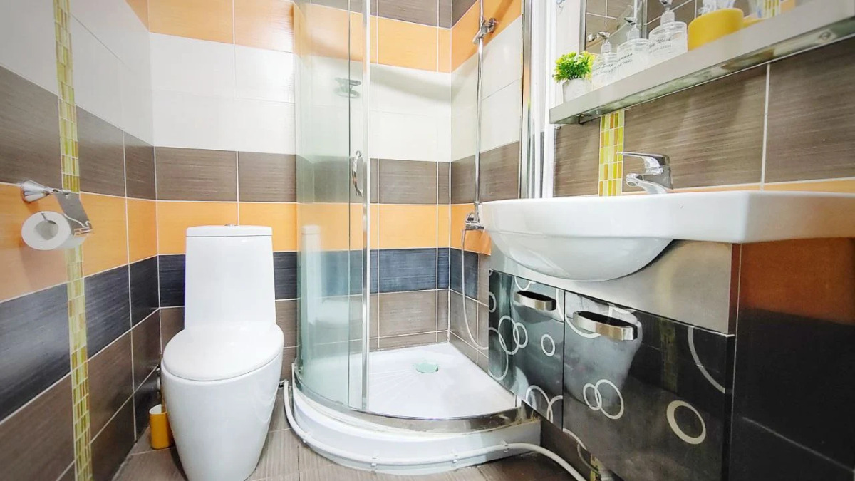 Квартира Guru c лаундж зоной на балконе