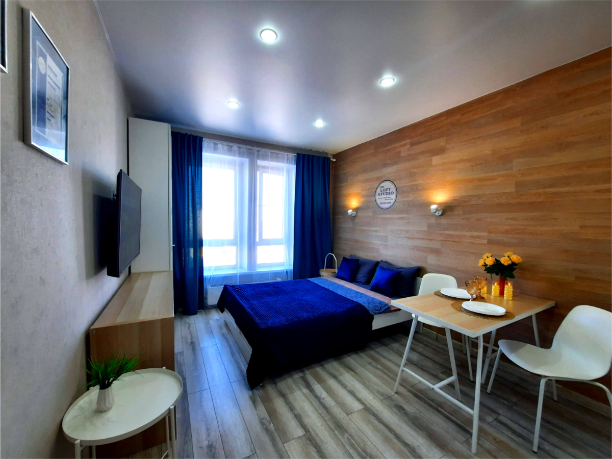 Апартаменты Вторая Студия на Ларюшина 6к2