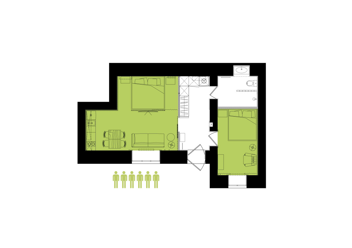 Апартаменты LoftPlace 72