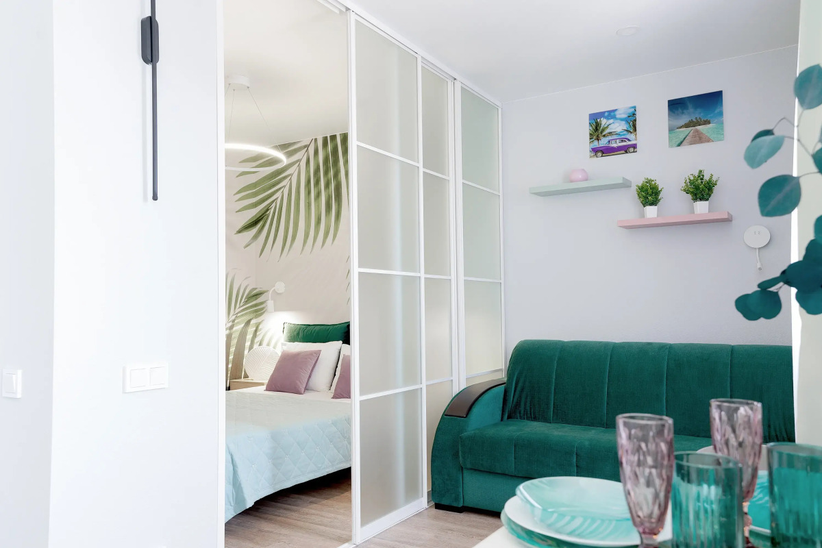 Апартаменты Frukty Rent Однокомнатный Комфорт