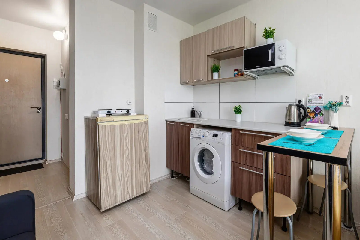 Квартира студия стильная ChistoFamily в сердце Зеленодольска