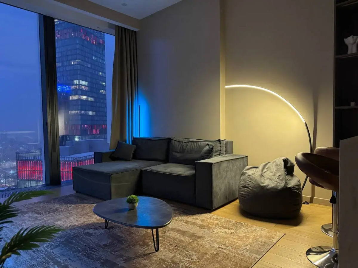 Апартаменты Sky City Moscow Роскошный апартамент с видом на башни на 61 этаже!