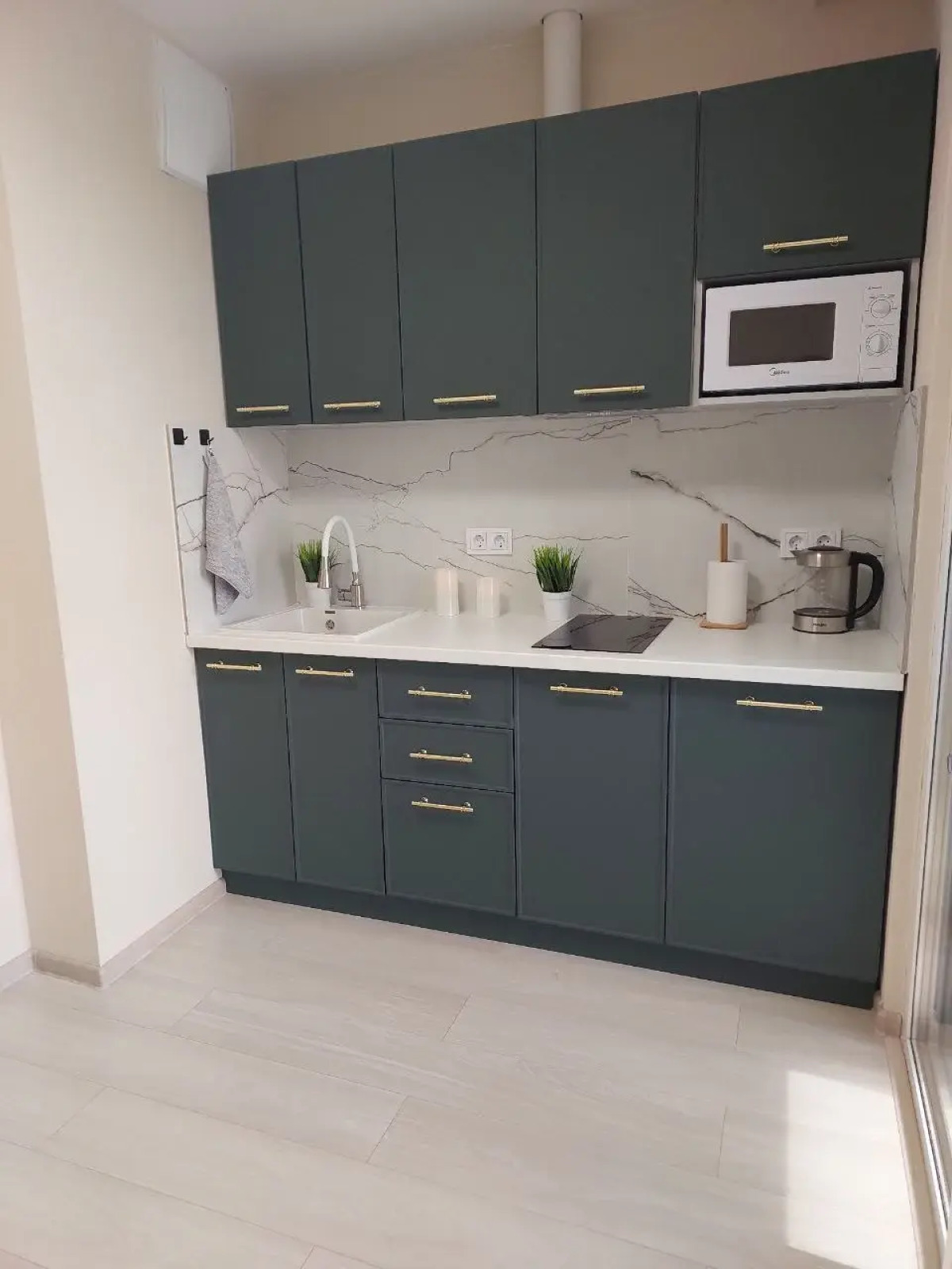 Квартира однокомнатная с 2мя кроватями