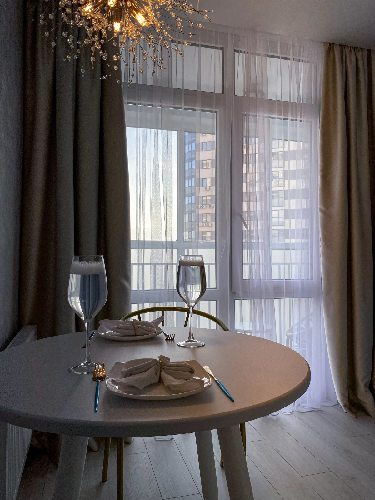 Квартира Стильная Kravc Group в ЖК Паруса