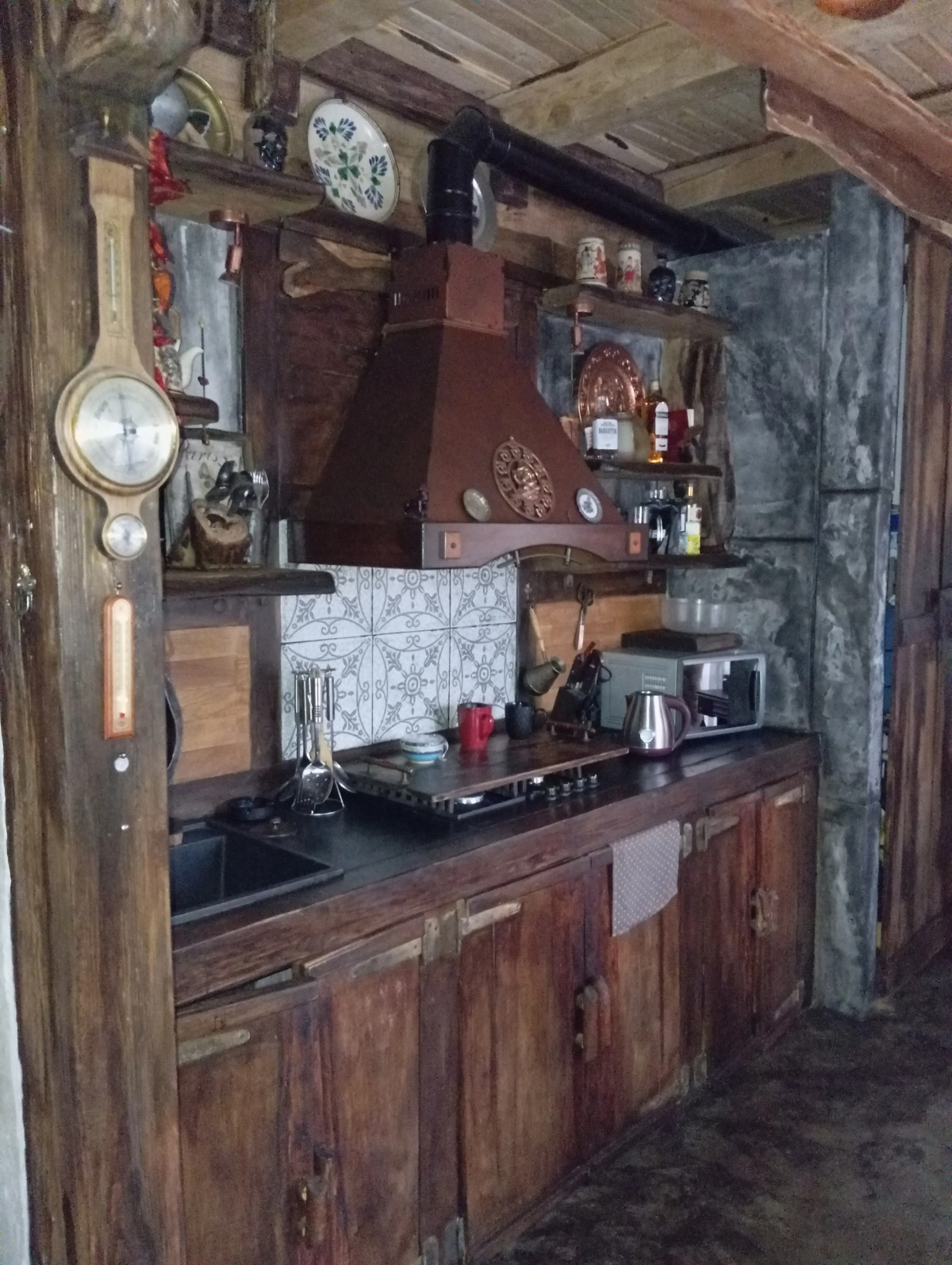 Частный дом деревенский