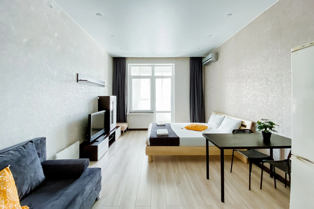 Апартаменты студия на бульваре Давлеткильдеева 5