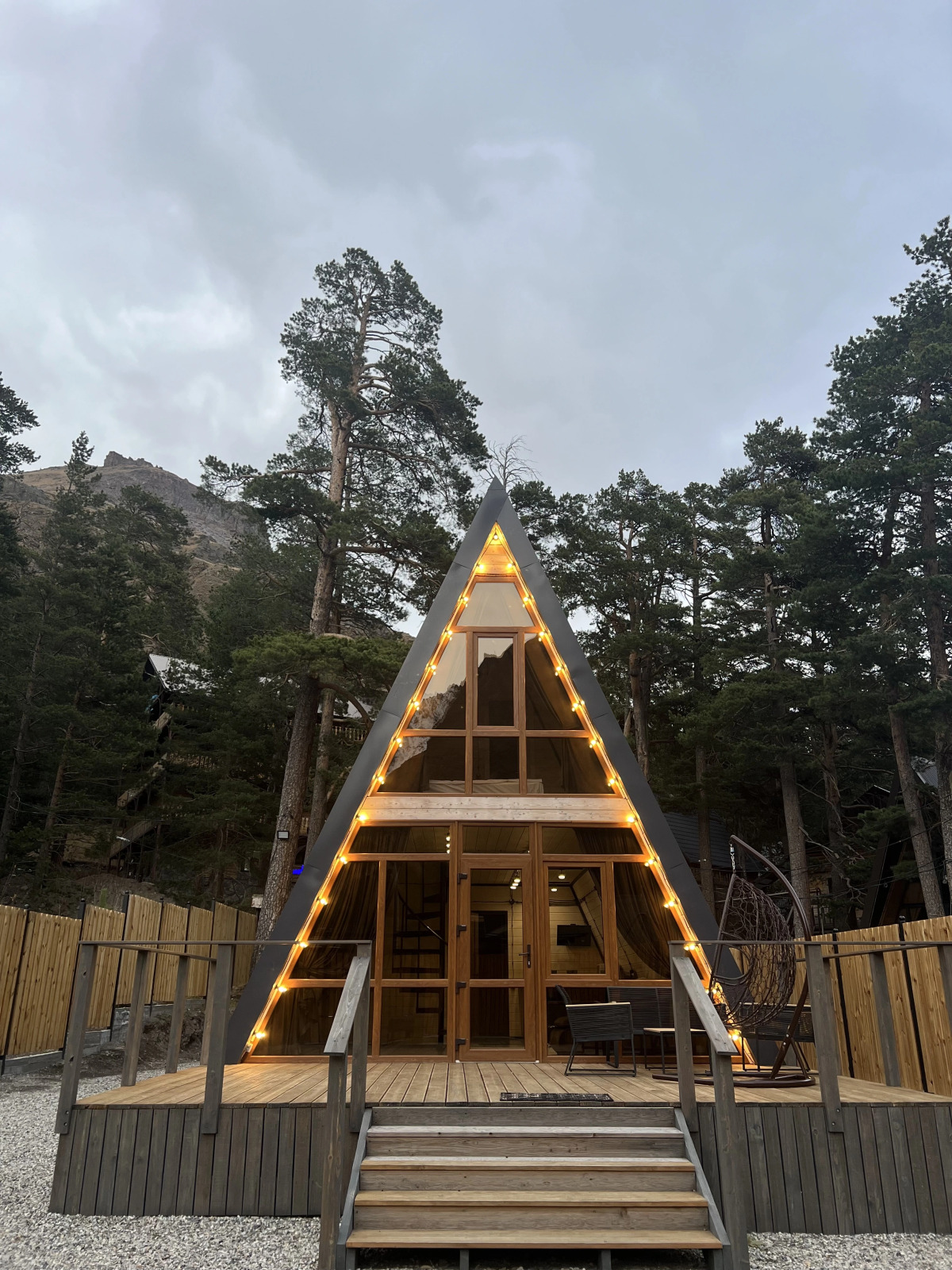 Шале AFrame Azau