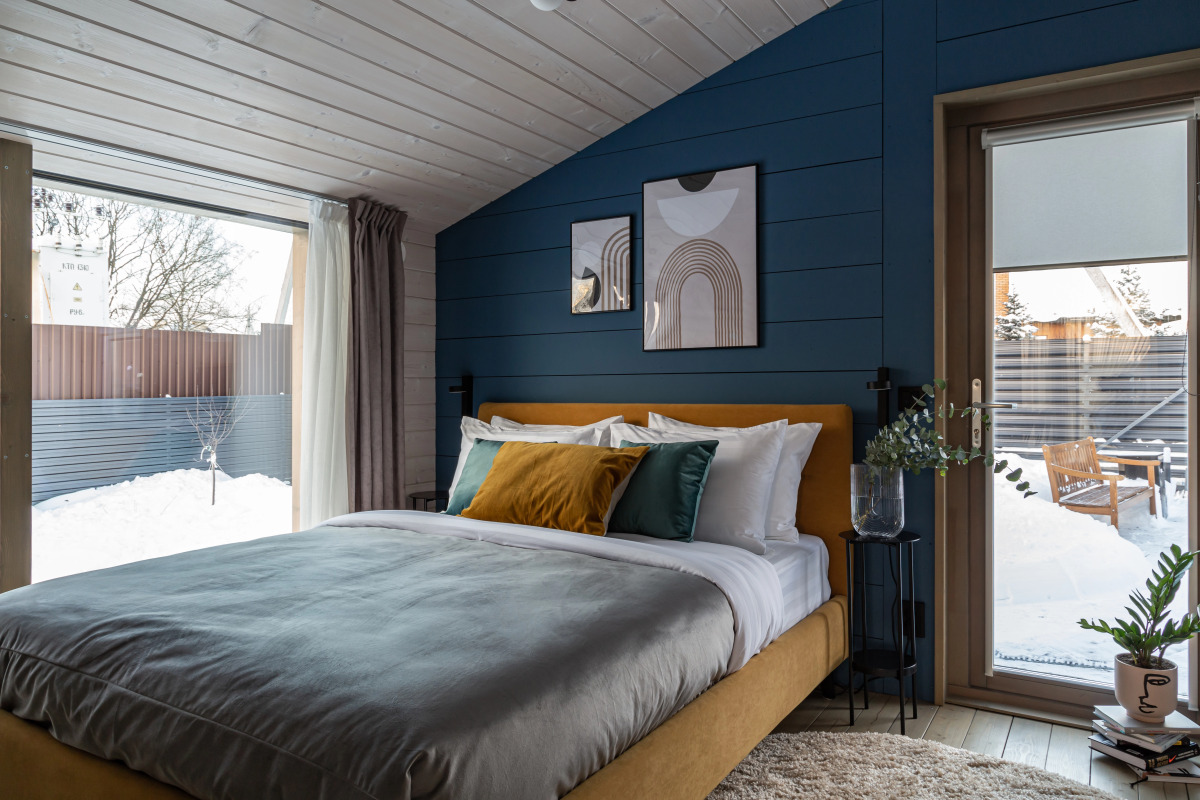 Частный Дом RiverDublDom  с баней и купелью у пруда в Новой Москве