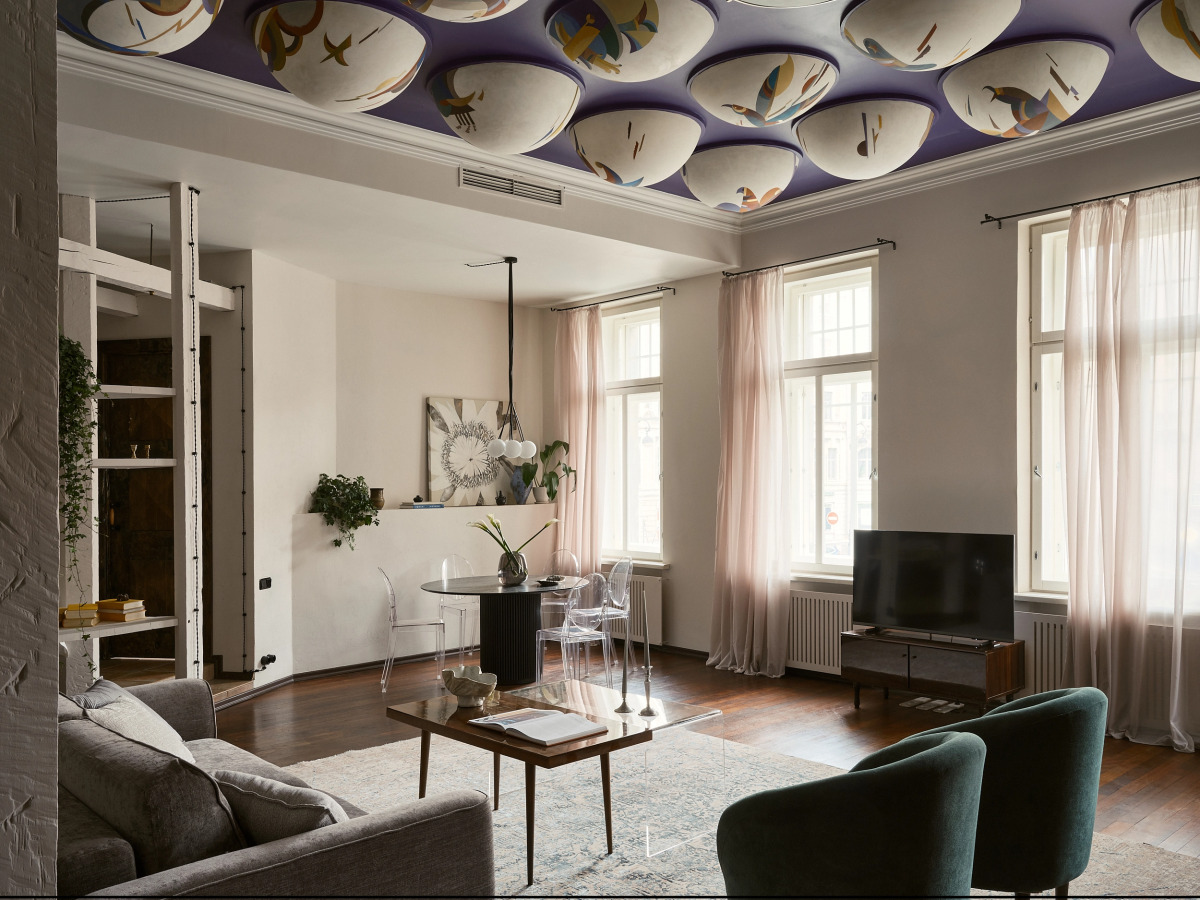 Апартаменты 170 кв. м. с 3 спальнями гостиной и красивым видом