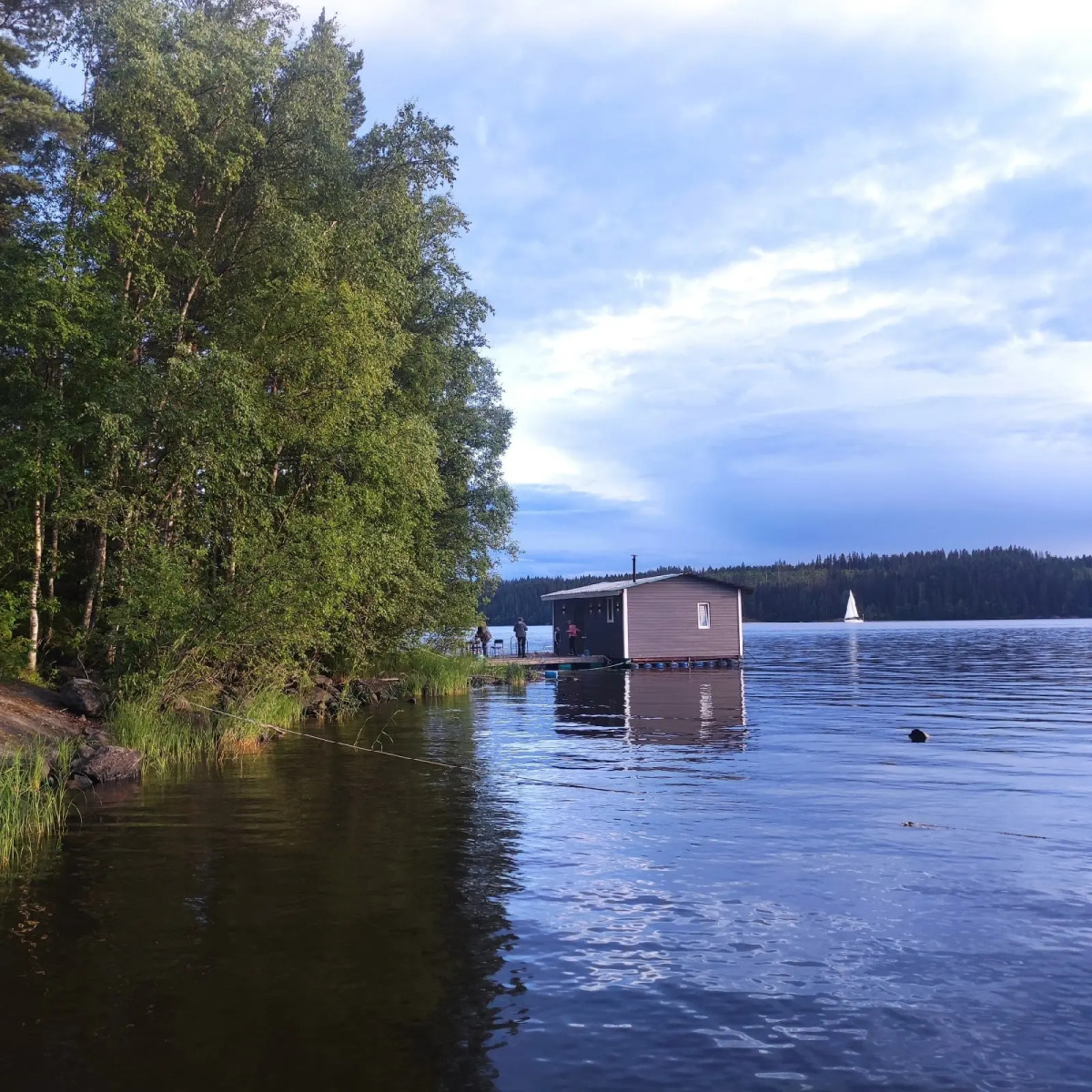 Шале Гостевой комплекс Берег Ладоги