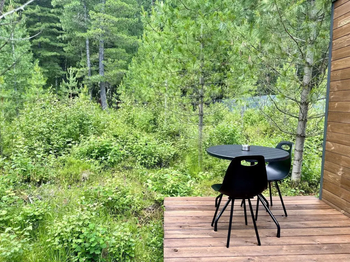 Частный Дом в Окружении Кедpового Леса со Своей Террасой и Мангальной Зоной