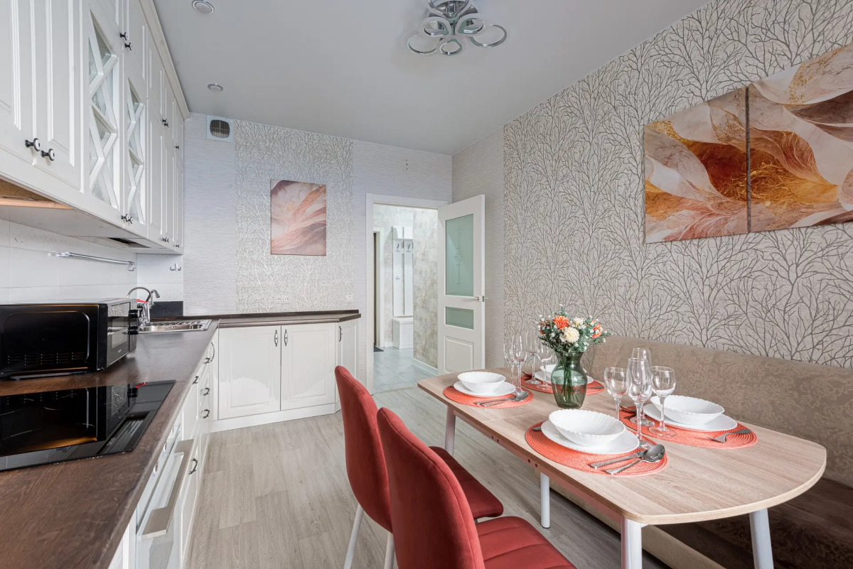 Квартира 1-к в центре рядом с ТЦ Мега Молл от RentAp 5 сп.мест