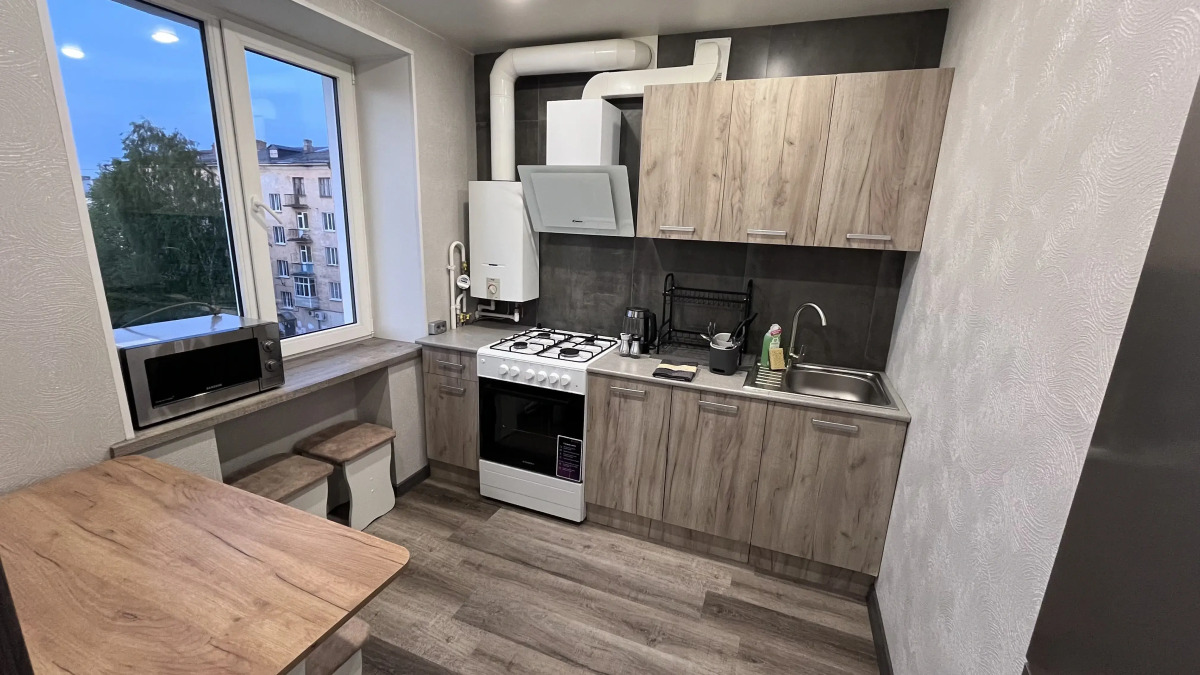 Квартира Уютная евродвушка у фонтана в центре рядом с вокзалом.