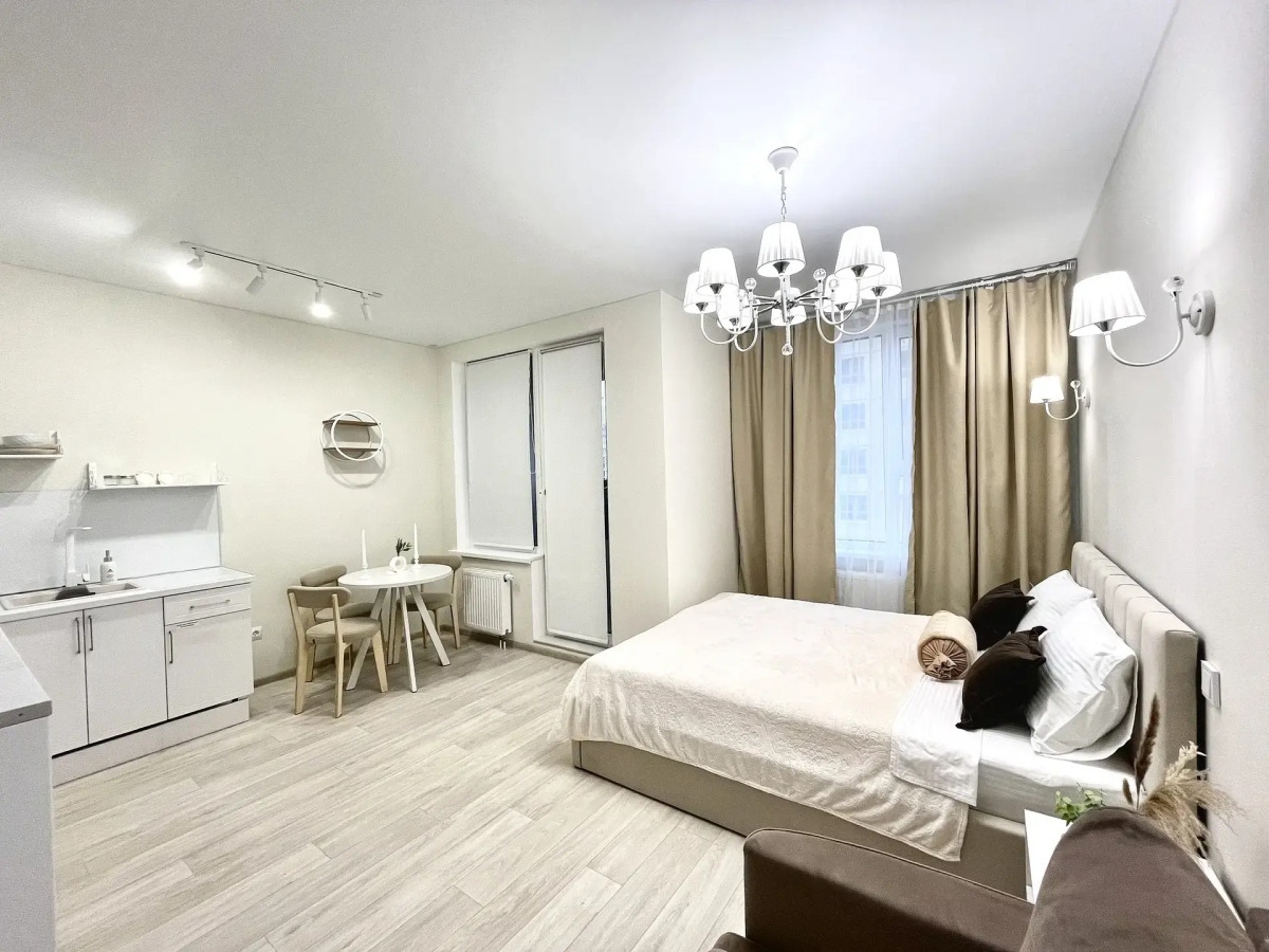 Квартира Неотель Студия рядом с ботаническим садом и трассой М4