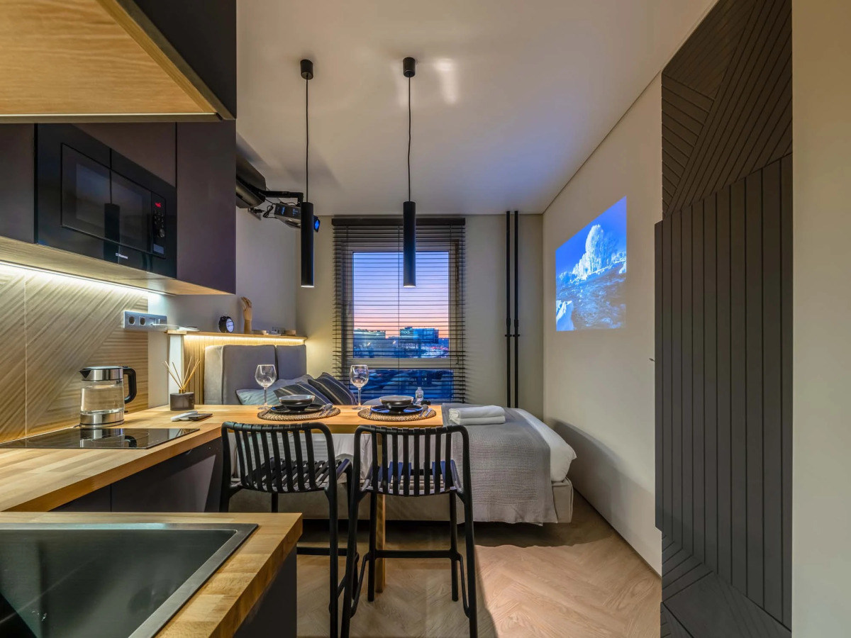 Апартаменты Студия Дизайнерские