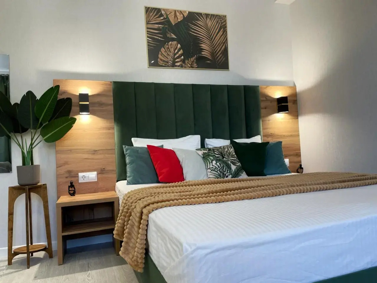 Апартаменты с видом на горы в 3х минутах до моря