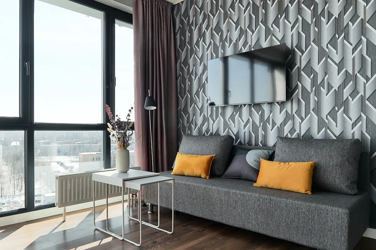 Квартира с панорамным видом на город