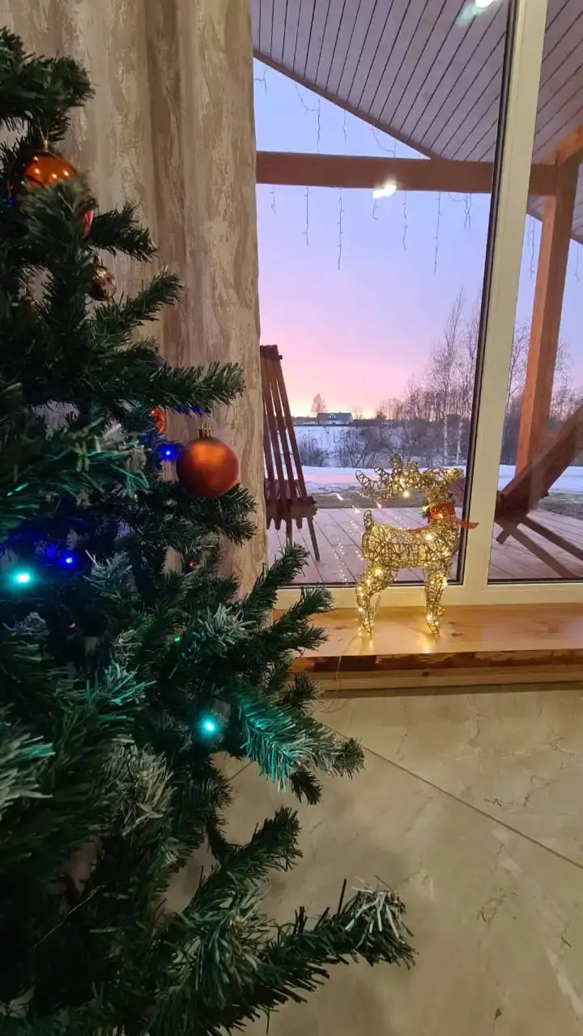 Гостевой дом с сауной и купелью вблизи реки и озера Ладоги Лисий берег