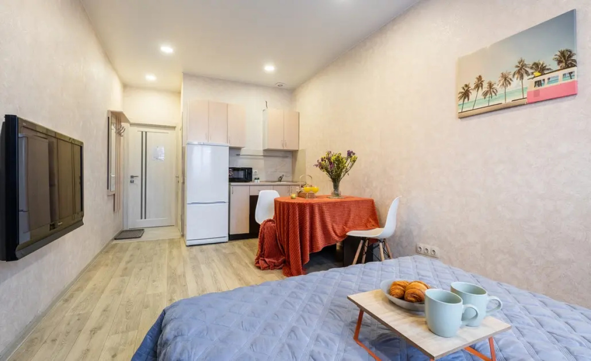 Апартаменты Гости Любят у метро Рассказовка Оранжевая