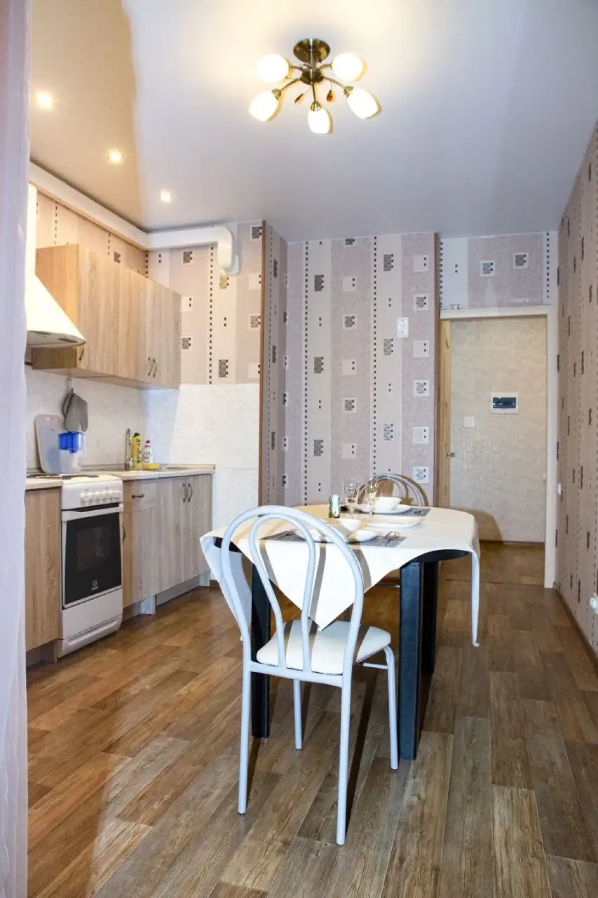 Квартира Просторная и Уютная Однокомнатная с Кроватью и Диваном в ЖК Новый Свет