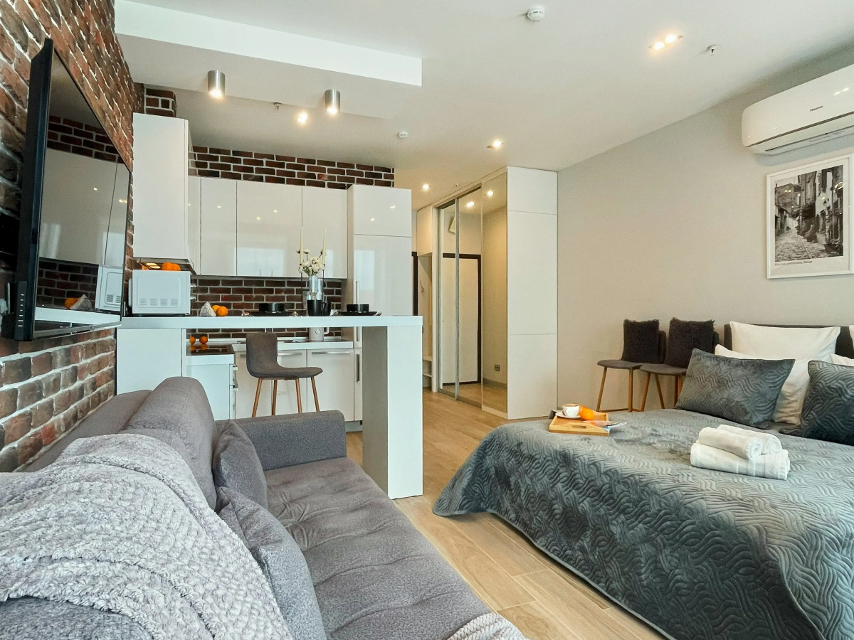 Апартаменты Просторные у ТЦ Авиапарк