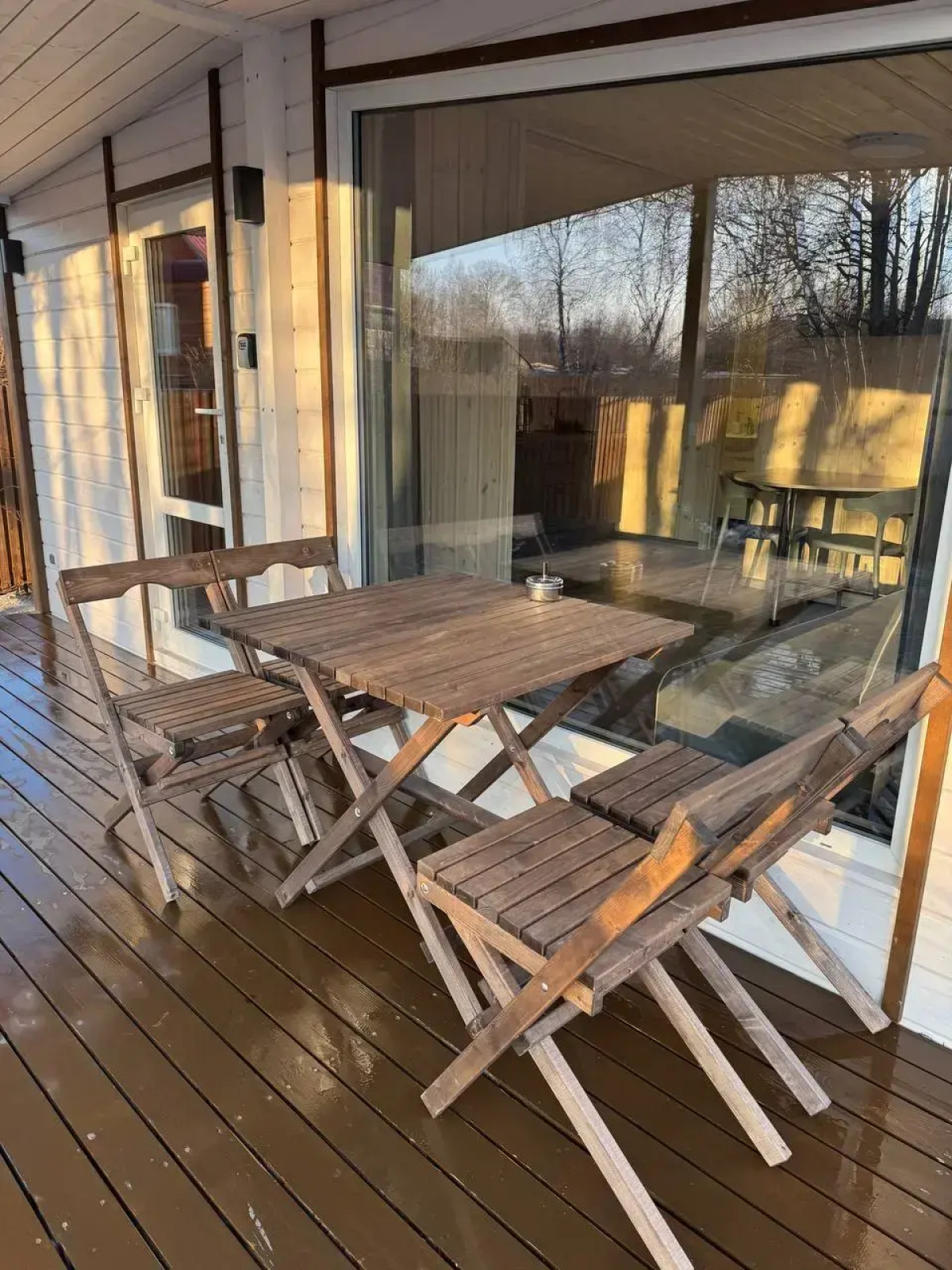 Частный дом Дом с террасой By river